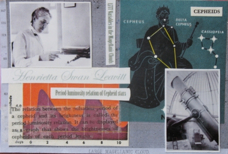 postcard honoring Henrietta Swan Leavitt