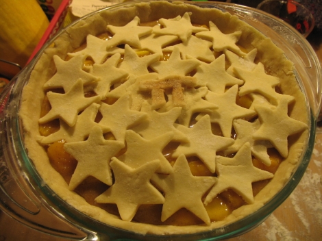 Starry Mango Ginger Pie